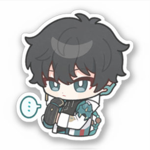 Adesivo Honkai Star Rail Chibi Dan Heng Sticker