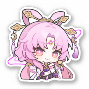 Adesivo Honkai Star Rail Chibi Fu Xuan Sticker