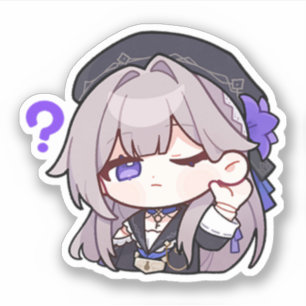 Adesivo Honkai Star Rail Chibi Herta Sticker