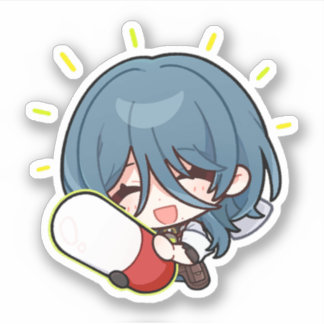 Adesivo Honkai Star Rail Chibi Natasha Sticker