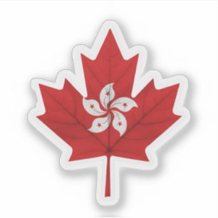 Adesivo Honkonguês Canadense