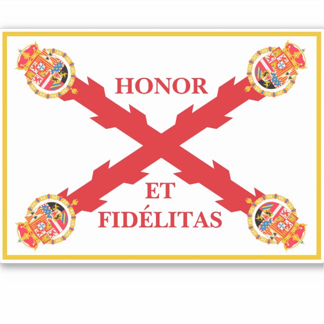 ADESIVO HONOR ET FIDELITAS (Frente)