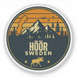 Adesivo Höör, Suécia Sverige