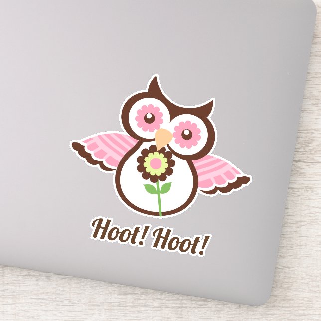 Adesivo Hoot! Floral de primavera (Detalhe)