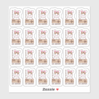 Adesivo Hoppy Mail Chegou à Folha do Sticker