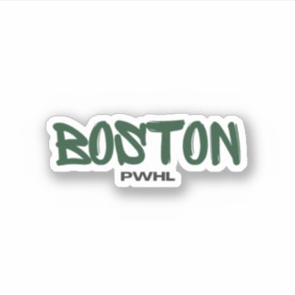 Adesivo Hóquei feminino em Boston PWHL