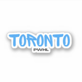 Adesivo Hóquei feminino em Toronto PWHL