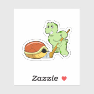 Adesivo Hóquei no gelo da Tartaruga