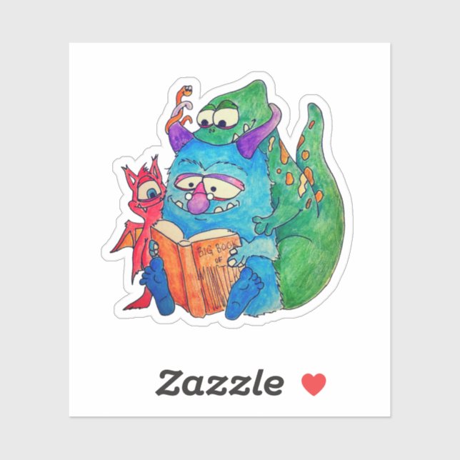 Adesivo Hora da História (Folha)