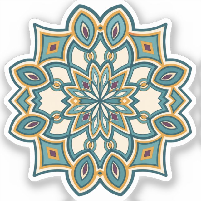 Adesivo Horizonte Turquesa (Frente)
