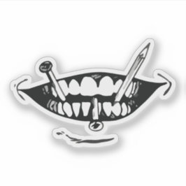 Adesivo Horror anime art