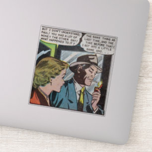 Adesivo Horror vintage história em quadrinhos 50   clássic