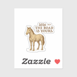 Adesivo horse and motivational text sticker