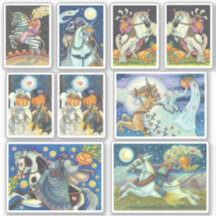 HORSSÊMAN HORSEWOMAN HALLOWEEN SEM CABEÇALHO ASSOR