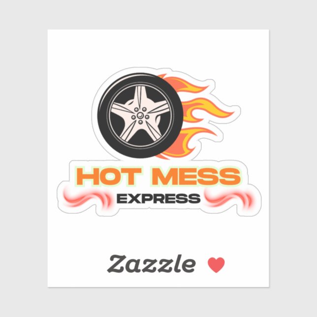 ADESIVO HOT MESS EXPRESS (Folha)