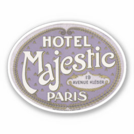Adesivo Hotel Majexpressa Paris