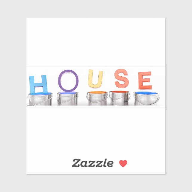 Adesivo House of Paint Stickers (Folha)