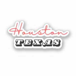 Adesivo Houston Texas