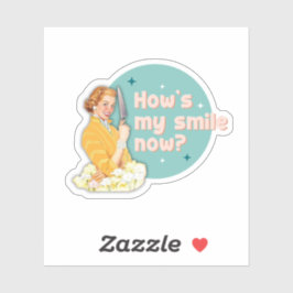 Adesivo How's My Smile Now Sticker