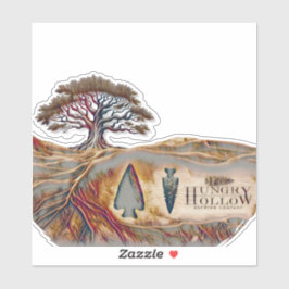 Adesivo Hungry Hollow Brewing Kiss Cut Sticker