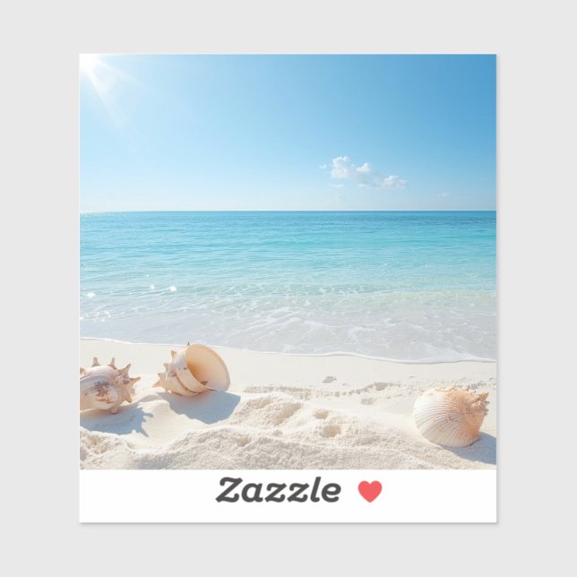 Adesivo Hunt for the perfect shell (Folha)