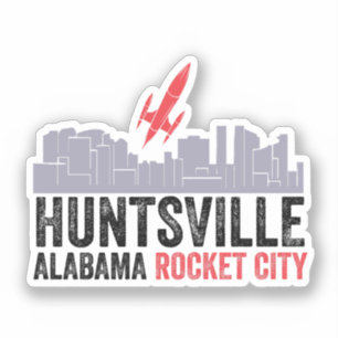 Adesivo Huntsville Alabama Rocket City