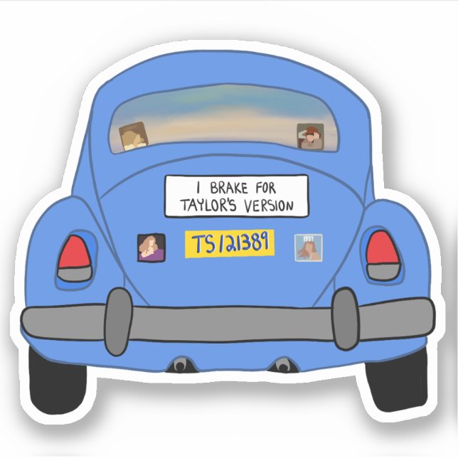 Adesivo I Brake for TV (Frente)