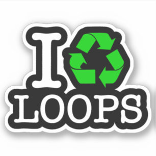 Adesivo I Loops de Reciclar