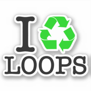 Adesivo I Loops de Reciclar