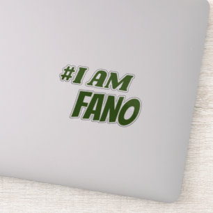Adesivo #IAmFano Fano Amhara Sticker