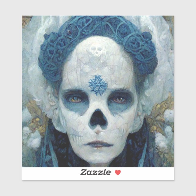 Adesivo Ice Witch 2 Fantasy Sci-Fi (Folha)