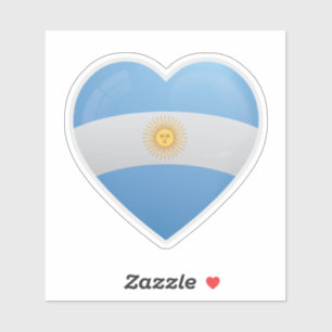 Adesivo Ícone de amor da Argentina