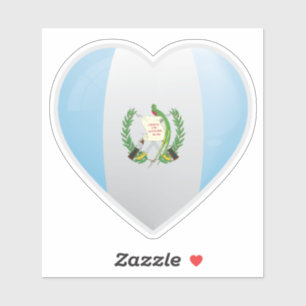 Adesivo Ícone de amor da Guatemala