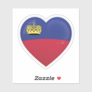Adesivo Ícone de amor de Liechtenstein