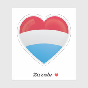 Adesivo Ícone de Amor do Luxemburgo
