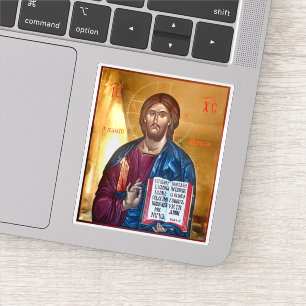 Adesivo Ícone de Jesus Cristo Pantocrator