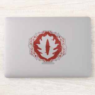 Adesivo Ícone de Olho de Saurão