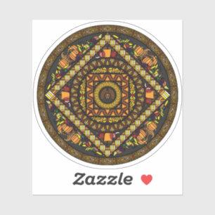 Adesivo Ícones de Ação de Graças