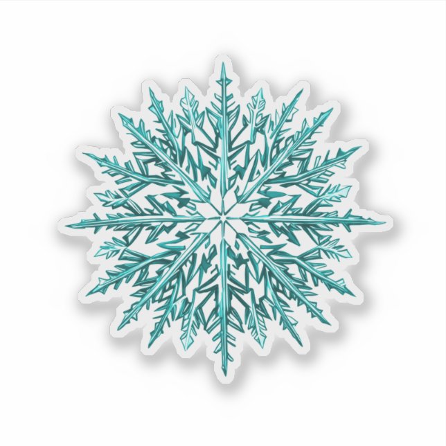 Adesivo Icy Snowflake (Frente)