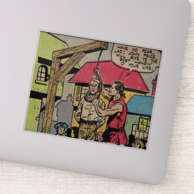 Adesivo Idade do ouro histórias em quadrinhos de colheita  (Detalhe)