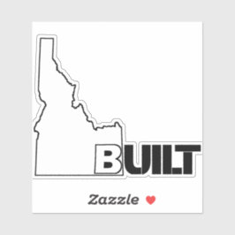 Adesivo Idaho Built Hybrid Vinyl Decal