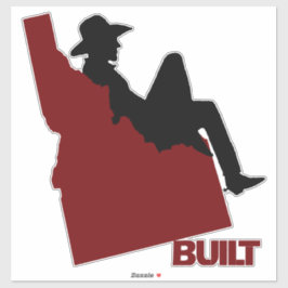 Adesivo Idaho Cowboy Vinyl Decal