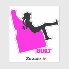 Adesivo Idaho Cowgirl Vinyl Decal