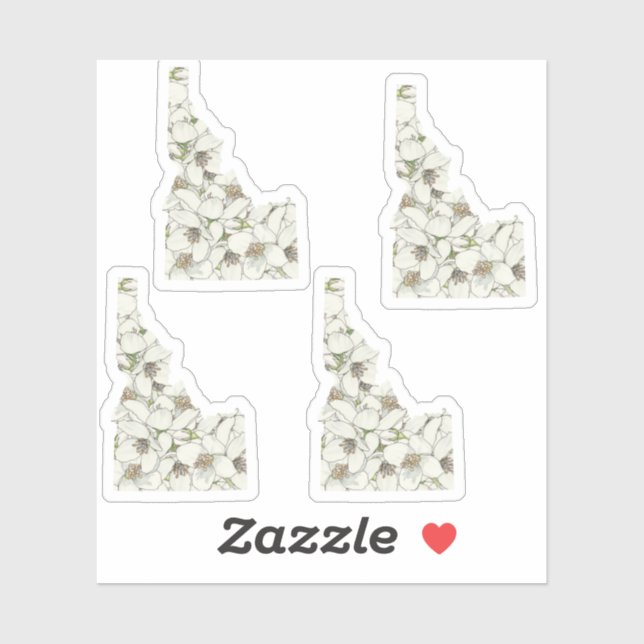 Adesivo Idaho Flower (Folha)