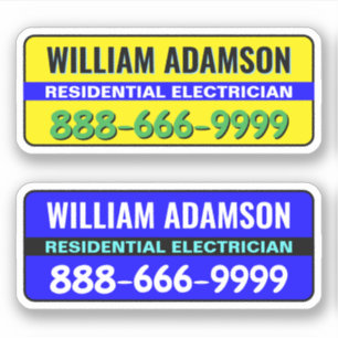 Adesivo Ideias de Propaganda para Eletricistas - Conquiste