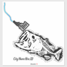 ADESIVO IDENTIFICAÇÃO DO PATRIOT DE COMUTAÇÃO - NOME PERSO