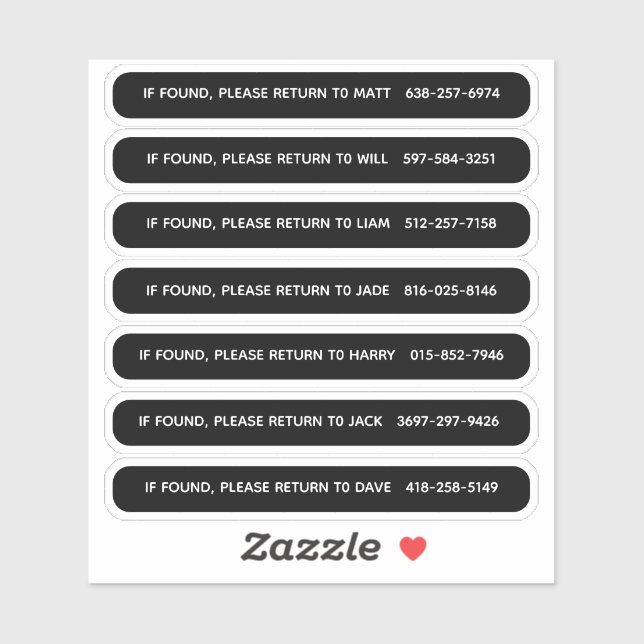 Adesivo Identificação Personalizada da Raquete de Pickleba (Folha)