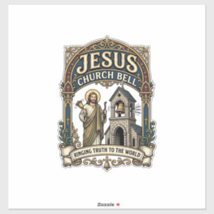 Adesivo Igreja de Jesus Sino Igreja de Jesus Sino Fé Crist