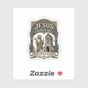 Adesivo Igreja de Jesus Sino Igreja de Jesus Sino Fé Crist