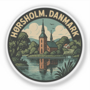 Adesivo Igreja Hørsholm Dinamarca